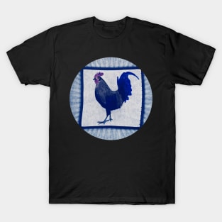 Little Red Rooster Blue T-Shirt